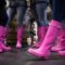 Every year, Pink Hop Blend Boots raise money for scholarships for women working in the brewing and alcohol industries.